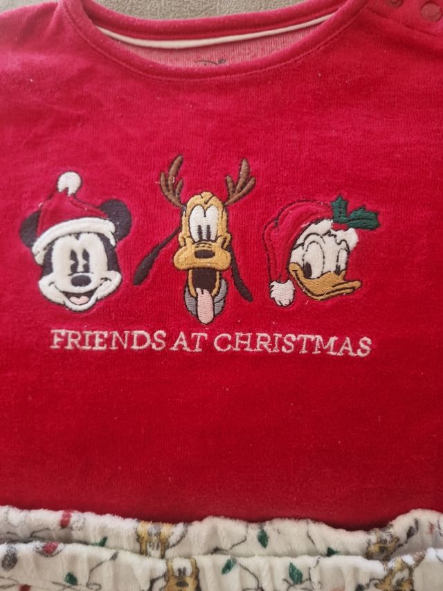 Pijama Disney Navidad Mickey y amigos