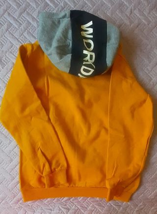 Sudadera Nukutavake Talla 14-160cm Amarillo/Gris