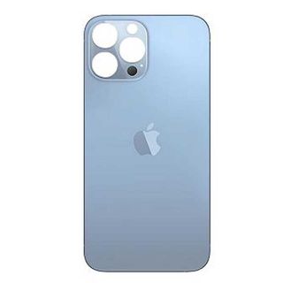 Cover posteriore in vetro compatibile con 13 Pro Max Celeste