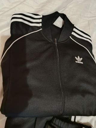 Chándal Adidas Originals SST años 70 Negro