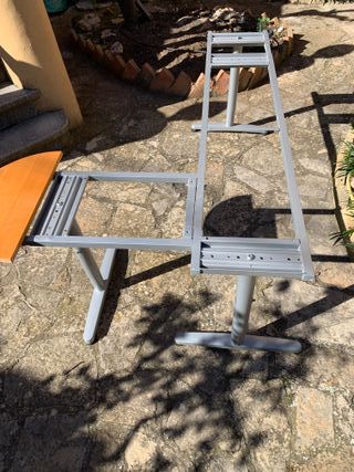 Estructura mesa despacho metal 