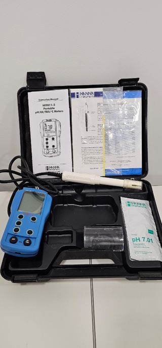 Medidor pH, Conductividad y Temperatura Hanna HI 9