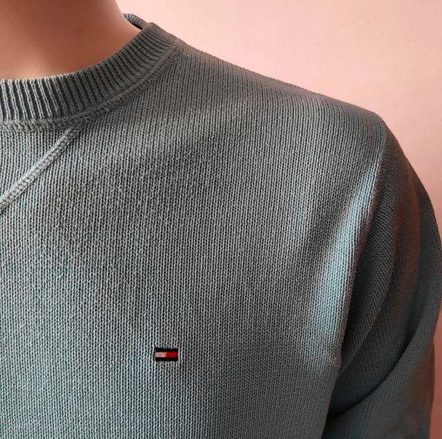 Jersey Tommy Hilfiger Talla M Agua Marina