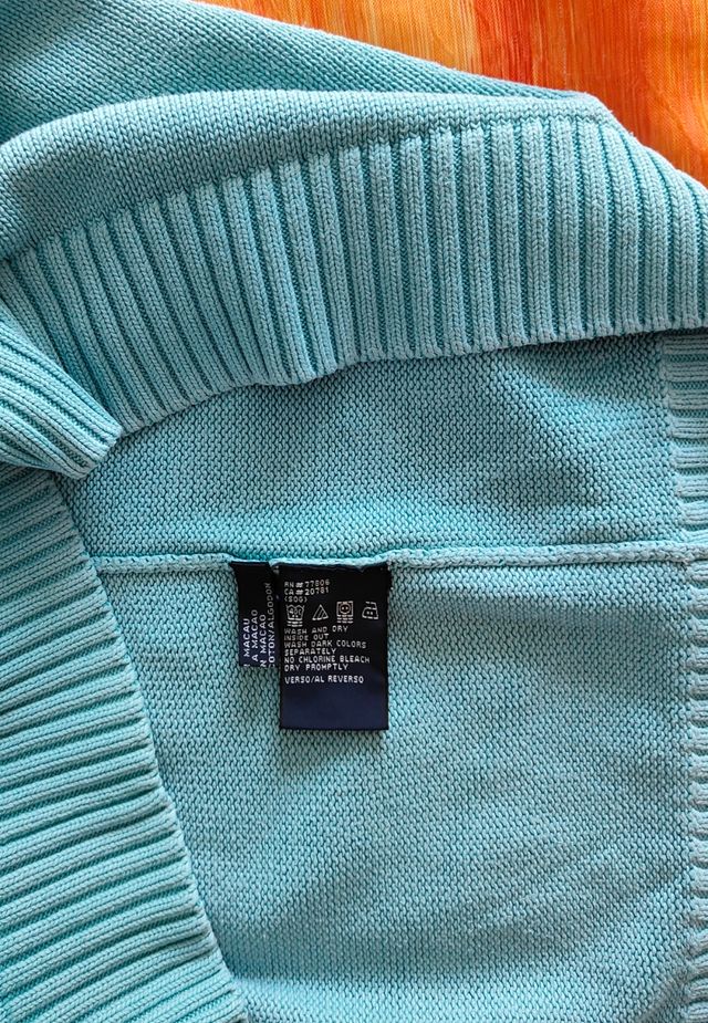 Jersey Tommy Hilfiger Talla M Agua Marina