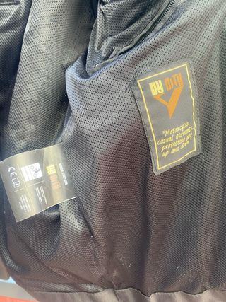 Chaqueta de cuero para moto