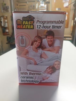 Mini calefactor para baño