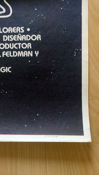 Cartel Original Exploradores (Joe Dante 1985)