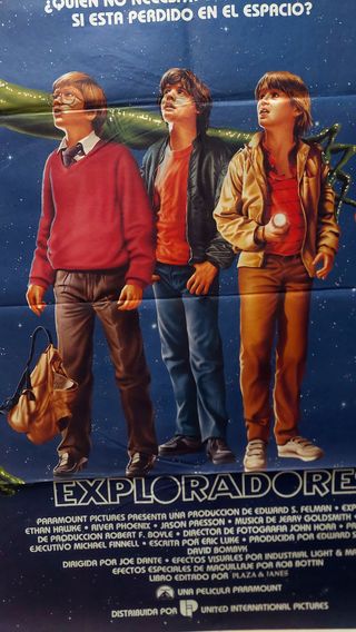 Cartel Original Exploradores (Joe Dante 1985)