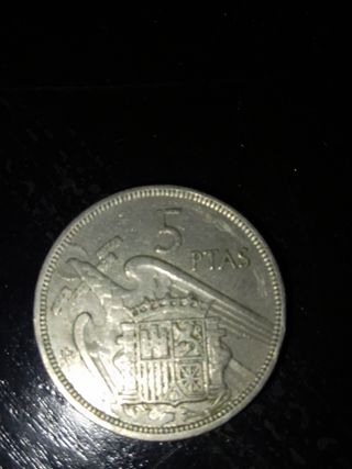 Moneda 5 PTAS España