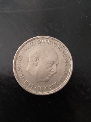 Moneda 5 PTAS España