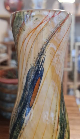 Jarrón Cristal Bohemia Somerso Multicolor