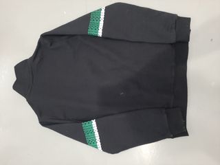 Sudadera Hugo Boss Negra Media Cremallera