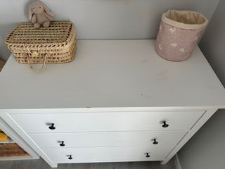 Cómoda Hemnes Ikea Blanca.
