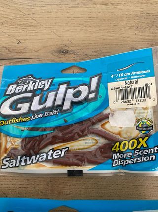 21 Paquetes Cebo Berkley Gulp! Pesca