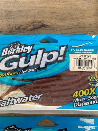 21 Paquetes Cebo Berkley Gulp! Pesca