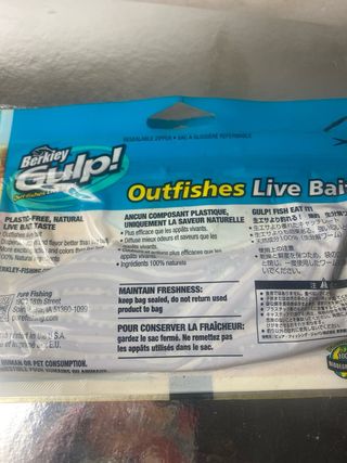 21 Paquetes Cebo Berkley Gulp! Pesca