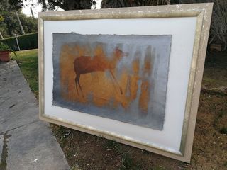 Obra de arte estilo prehistórico