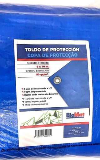 2 Lonas Toldo Protección BigMat 6x10m