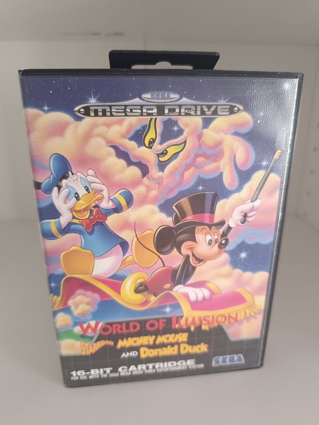 Sega Mega Drive World of Illusion Mickey Donald