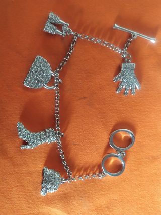 Pulsera Swarovski con colgantes