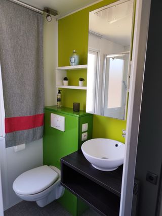 Casa móvil moderna como nueva 2 hab 2 baños