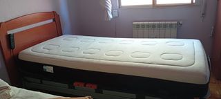 Cama articulada Ercos Pardo y Colchón Ónix