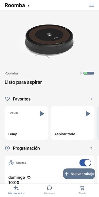 Robot aspirador iRobot Roomba 896.