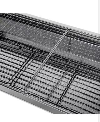 Parrilla Portátil Acero Inoxidable Plegable