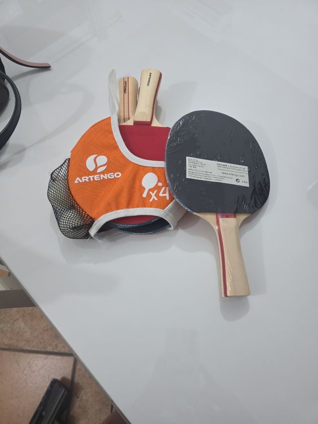 Paletas Ping Pong Artengo sin usar