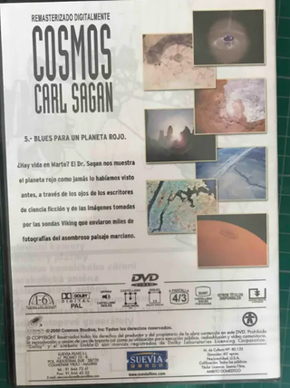 Cosmos - Carl Sagan 3 DVD (Español)