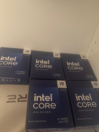 Intel Core i9-14900K y KF Precintados