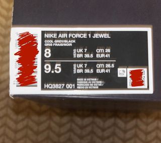 Nike Air Force 1 Essential Jewel Gris