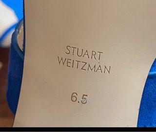 Sandalias Stuart Weitzman Azul