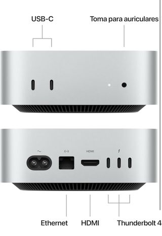 Apple Mac Mini M4 Chip Ordenador de Mesa