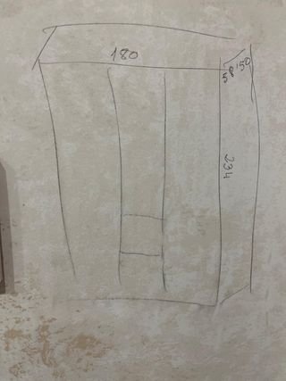 Armario de habitación madera con espejo