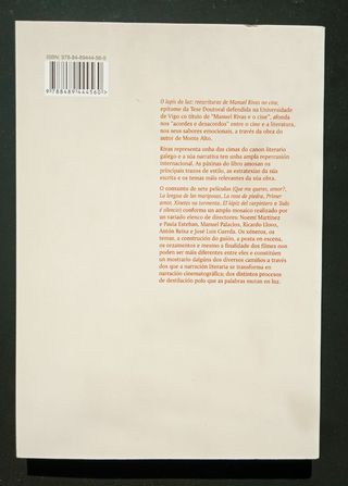 Lapis da luz reescrituras de Manuel Rivas no cine