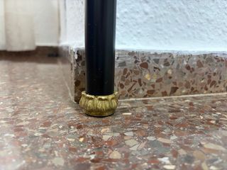 Cabezal cabecero cama 90 cm dorado y negro