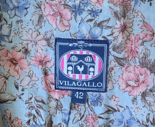 Chaqueta Vilagallo Beige Talla 42