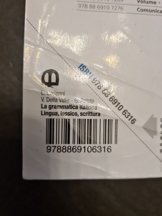 La grammatica italiana. Per la Scuola media. Co...