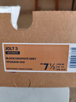 Zapatillas ASICS Negras