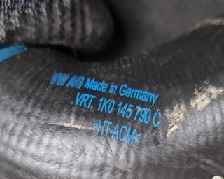 TUBO INTERCOOLER VOLKSWAGEN AUDI SEAT 1.9 TDI 2007