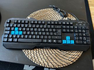 Teclado E-BLUE Negro y Azul