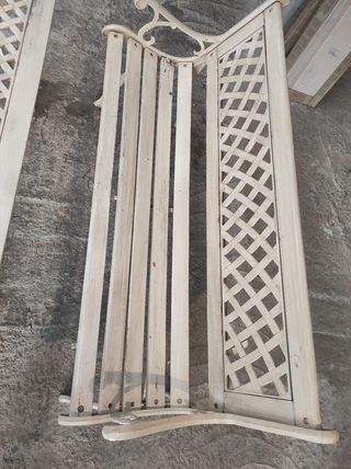 Conjunto Terraza Hierro Forjado Mesa y Bancos