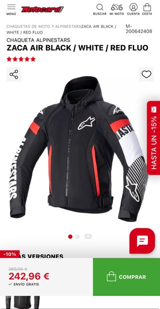Chaqueta Alpinestars Zaca Air XL