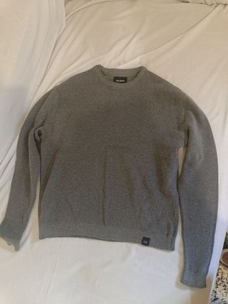 Pull&Bear Chaleco Gris Talla M