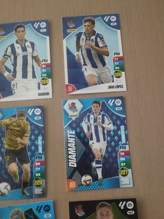 Colección cromos Adrenalyn fútbol