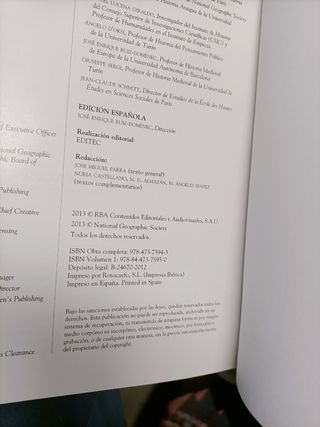 19- Libros Del 1-20,National Geographic, Historia