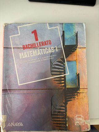 Matemáticas I.