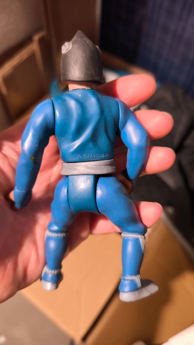 Muñeco Ninja Warriors Yakse 1986
