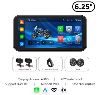 NaviFly 6.25 sem fio CarPlay & Android Auto